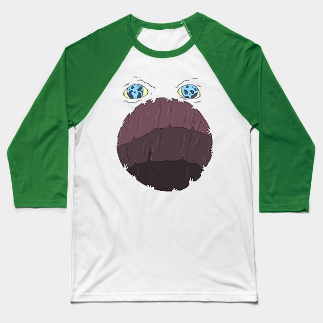 Adventure Time - Music Hole Baseball T-Shirt by surfinggiraffecomics